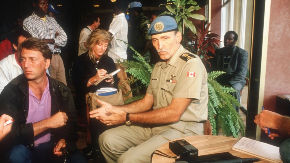 Gen Roméo Dallaire was the commander of UNAMIR in 1994.