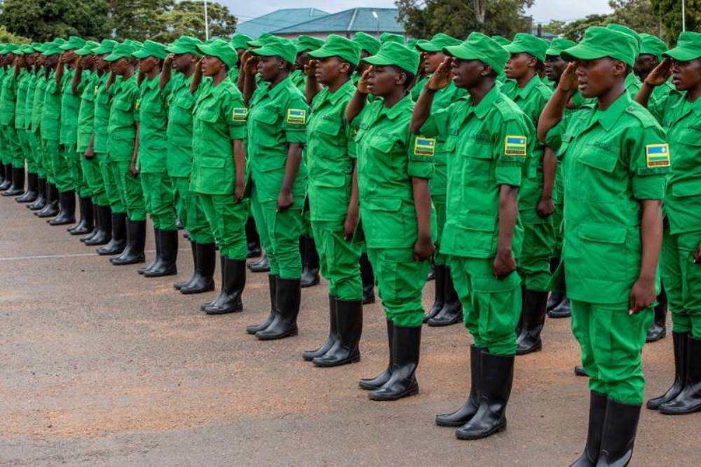 416 members from 16 districts completed the 6th intake at the Police Training School (PTS) Gishari in Rwamagana District, on Thursday, January 5.