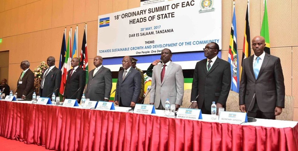 Uganda's president Yoweri Kaguta Museveni and his counterpart of Tanzania , Dr. John Pombe Magufuli were the only heads of states to attend EAC Summit while others sent representatives.