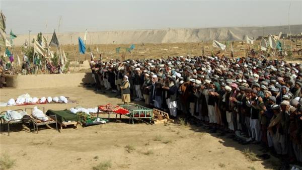 The air strikes were in support of special forces on the ground under Taliban fire, officials say