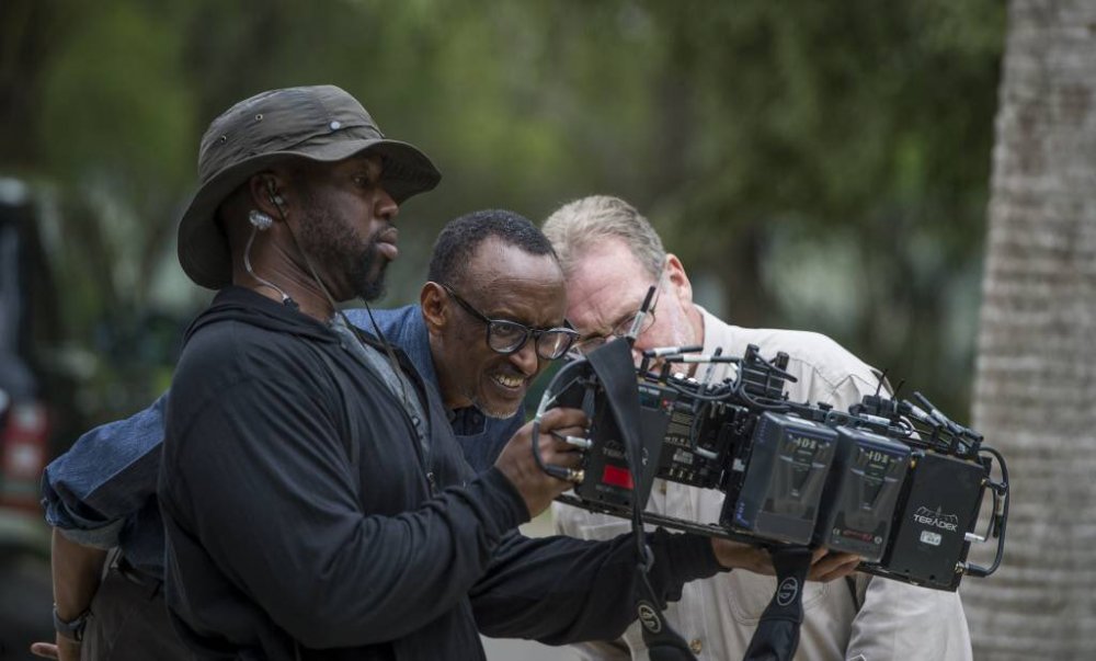 President Kagame during the making of the Royal Tour Episode with Peter Greenberg