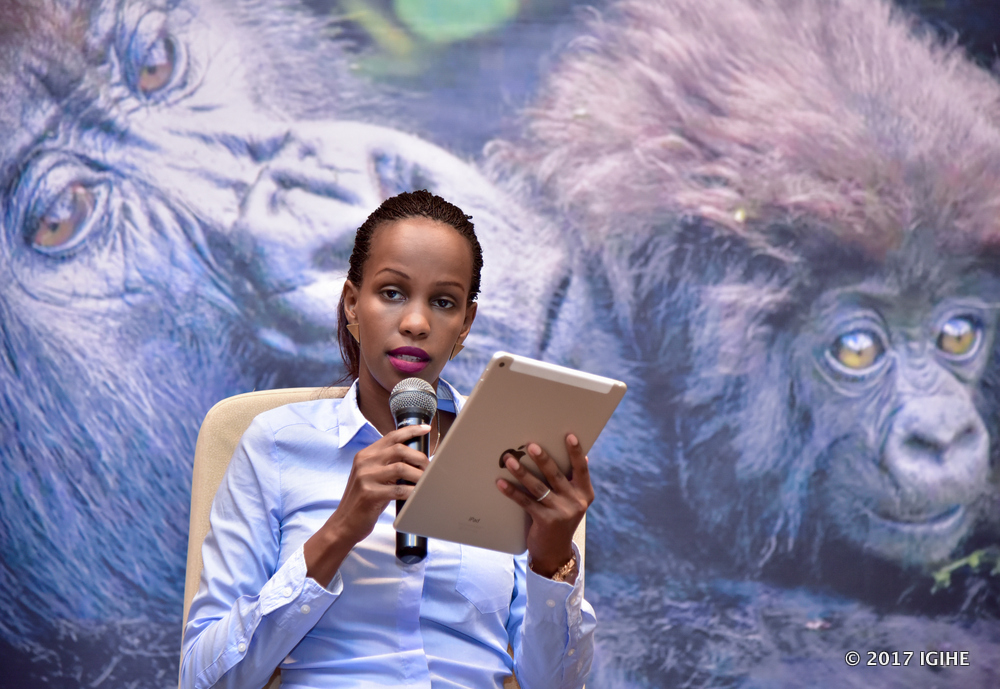 The Chief Tourism Officer at RDB, Belise Kariza