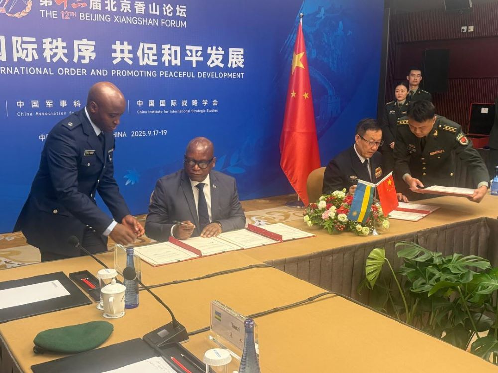 Rwanda and the People’s Republic of China signed a Defence Cooperation Agreement on September 17, 2025, marking a new milestone in their bilateral relations.