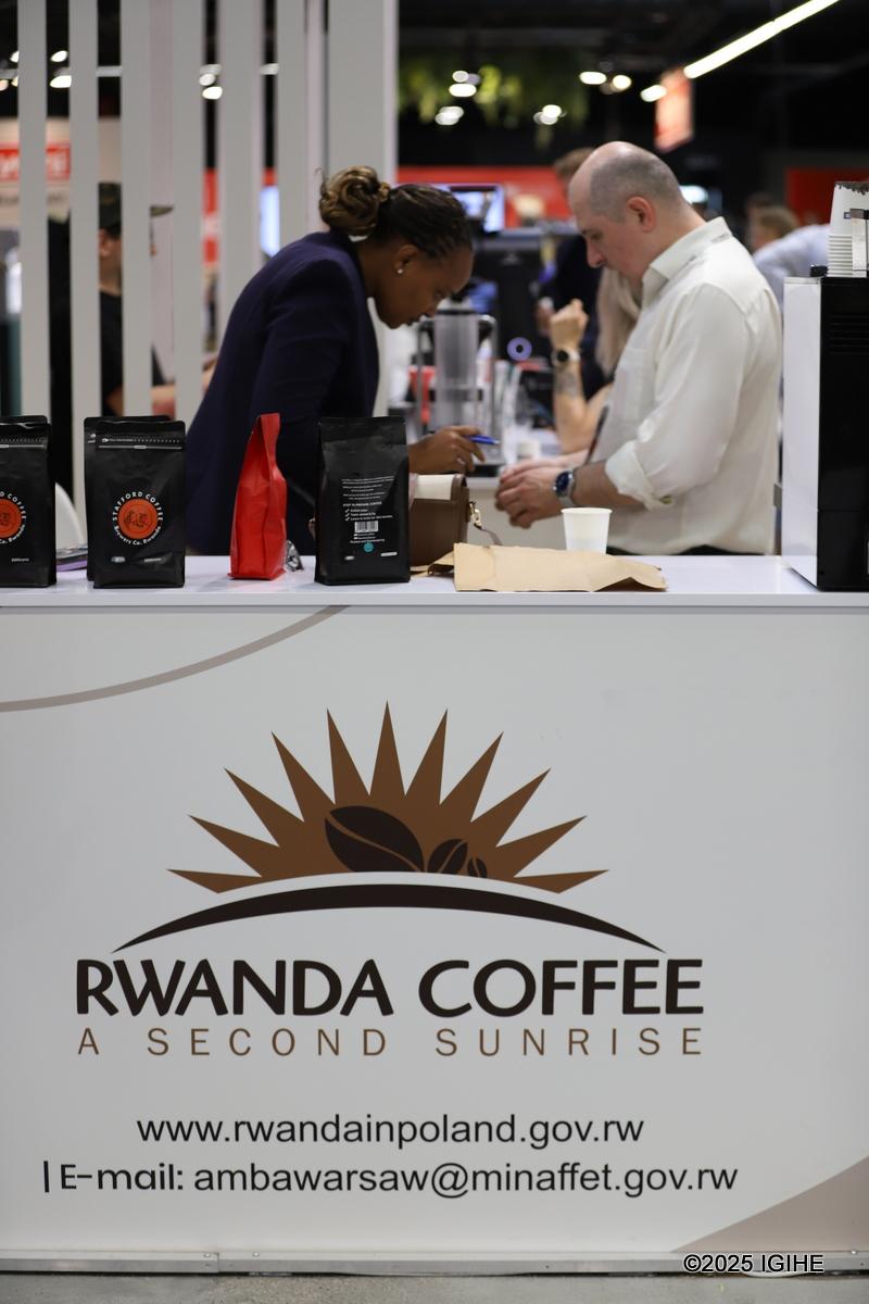 International visitors were particularly impressed by the quality and uniqueness of Rwandan coffee, drawing strong interest throughout the event.