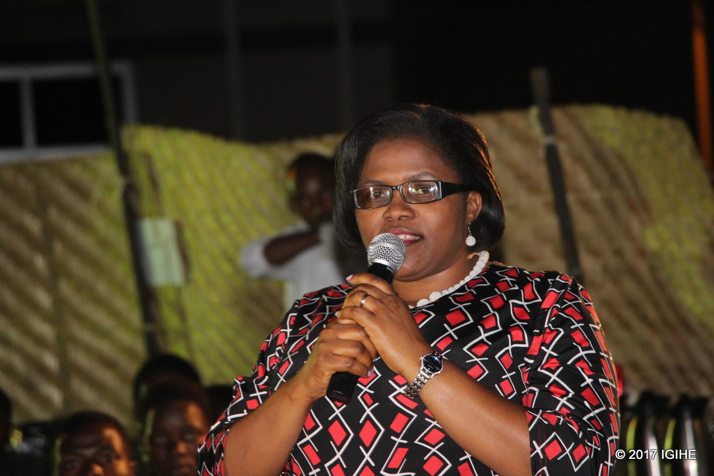 Minister for Refugee Affairs and Disaster Management, Jeanne d’Arc Debonheur