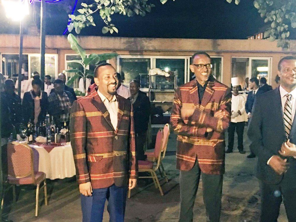 Dr. Abiy praised Kagame for great leadership 