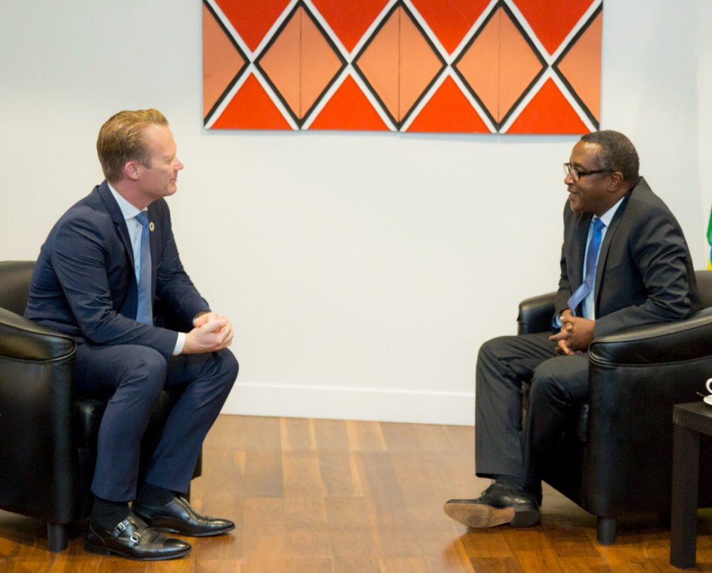 Dr. Biruta also held talks with the Minister of Foreign Affairs of Denmark.
