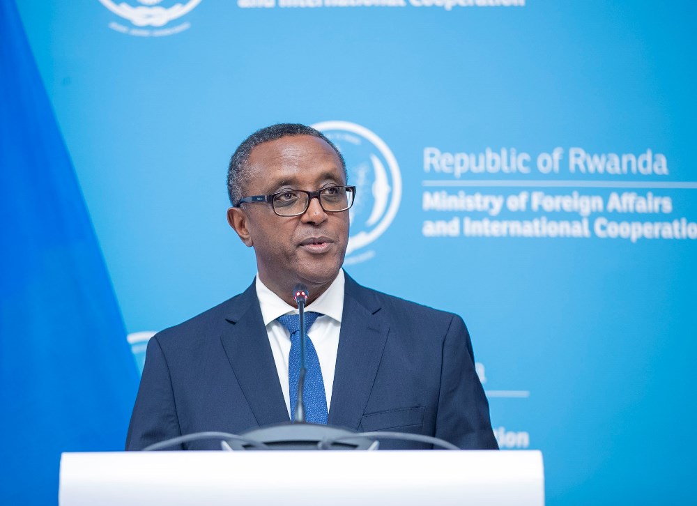 Minister Biruta has welcomed his counterpart to Rwanda and reiterated Rwanda’s commitment to strengthen cooperation.