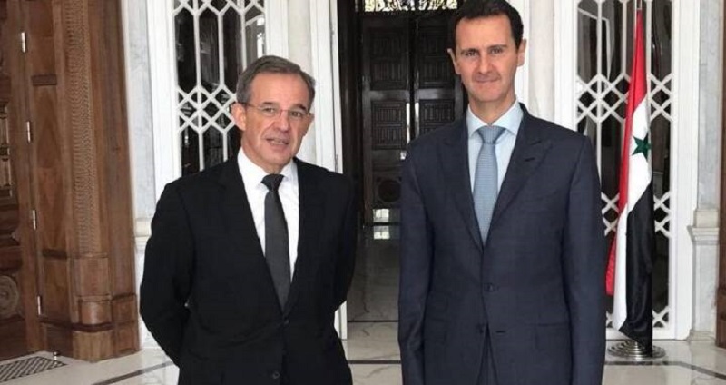 French Parliamentarian Thierry Mariani was a strong supporter of former Syrian President Bashar al-Assad before his fall.