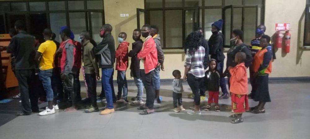 Deportees include 19 men, 3 women and 4 children.