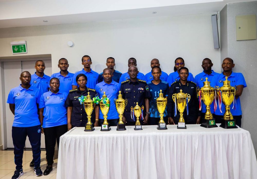 The two Police volleyball teams have won combined nine trophies this year.