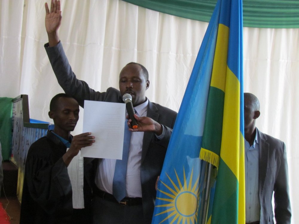Claudian Mushabe has been elected the new Nyagatare District mayor 