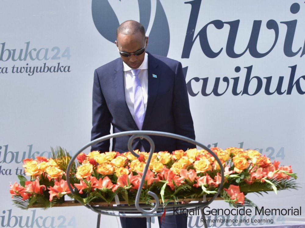 Yesterday, PM Khayre paid tribute to victims of the 1994 Genocide Against the Tutsi