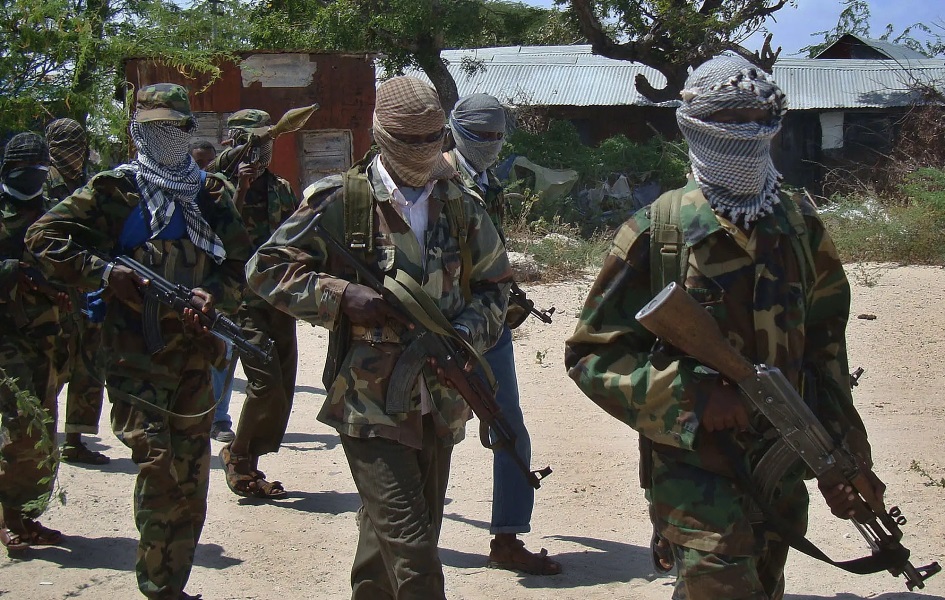 Al-Shabaab militants in Mogadishu, Somalia. Photo: Mohamed Abdiwahab/AFP