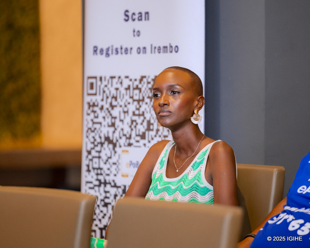 Mucyo Sandrine, the founder of Beyond the Stage, was among the attendees of the discussion.