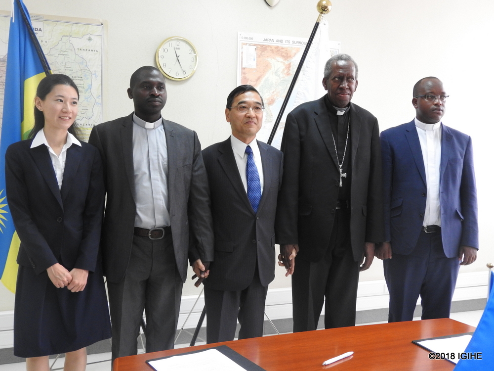The RWF70 million grant is for the construction of a new dormitory that will be housing 400 students in students.