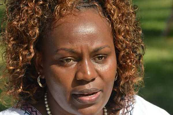 Nyeri Women Representative Priscilla Nyokabi at a past event. She is one of the architects of the Bill that seeks to fulfill the two third gender principle.