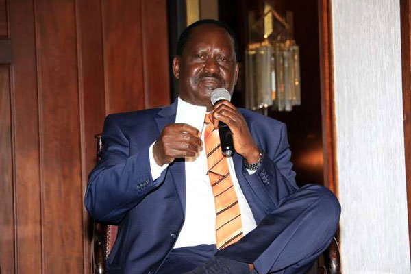 Mr Raila Odinga. He is set to visit the US after S. Africa.
