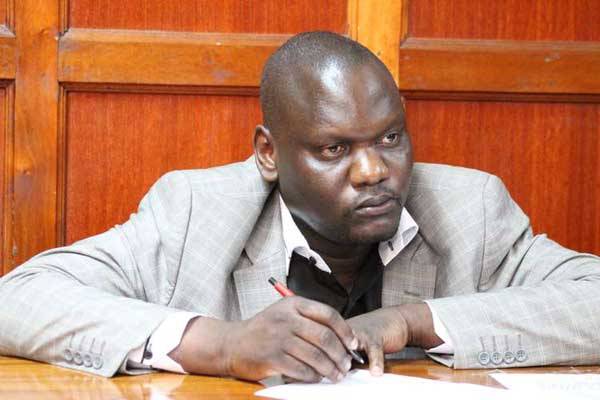 Rangwe MP George Oner in Nairobi court. He has been cleared of forgery and fraud charges.