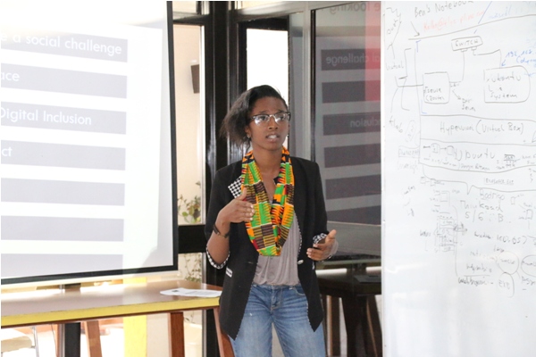 Dominique Alonga, one of past winners of Tigo Digital Changemakers competition