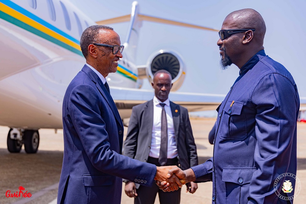 Gen Doumbouya considers President Kagame as his brother and friend.
