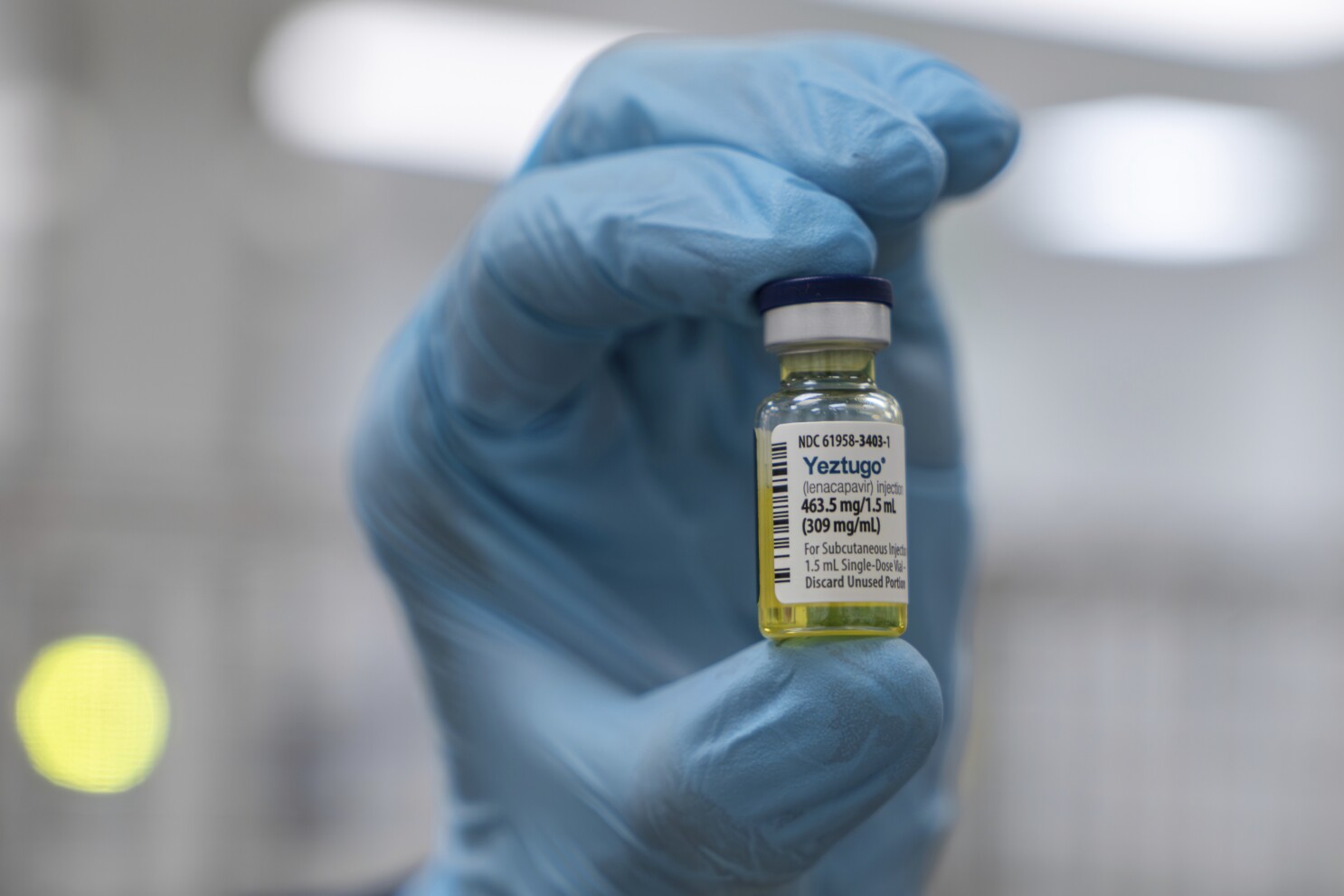 The drug, developed by U.S. pharmaceutical firm Gilead Sciences, is administered just twice a year and has shown 99.9% effectiveness in global trials.
