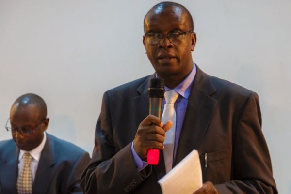 The executive secretary of CNLG, Dr Bizimana Jean Damascene 