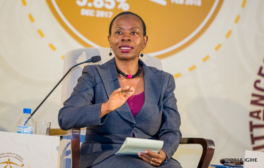 Vice-Governor of the Central Bank, Dr. Monique Nsanzabaganwa