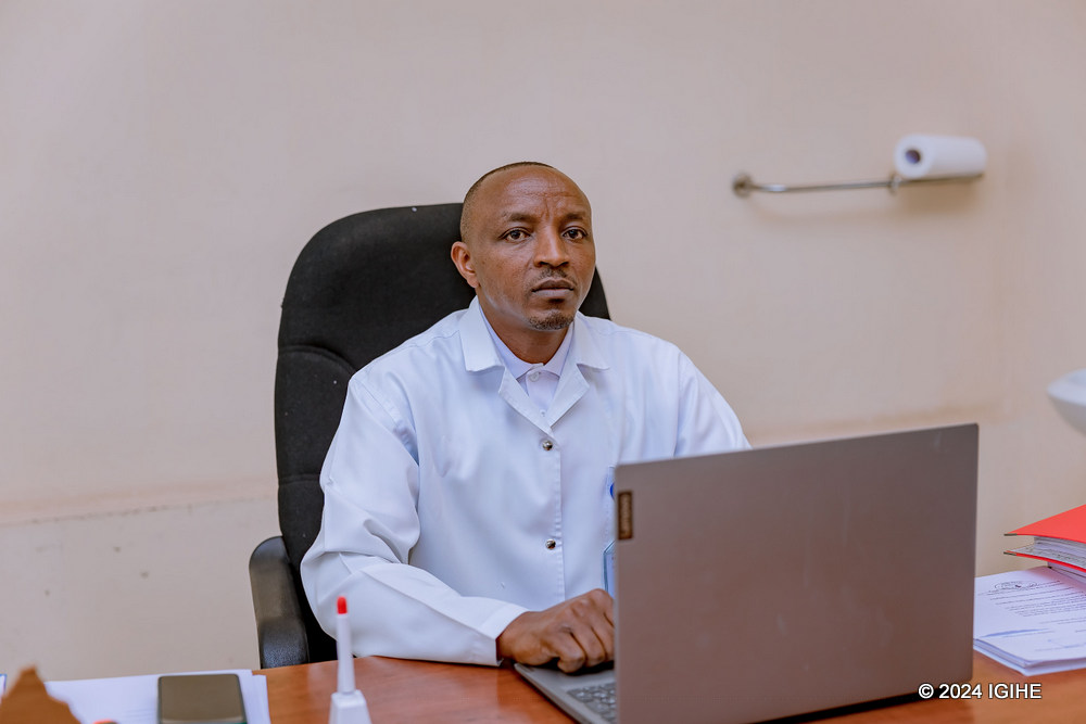 Dr. Muvunyi Jean Baptiste, the Director General of Kabgayi Hospital.