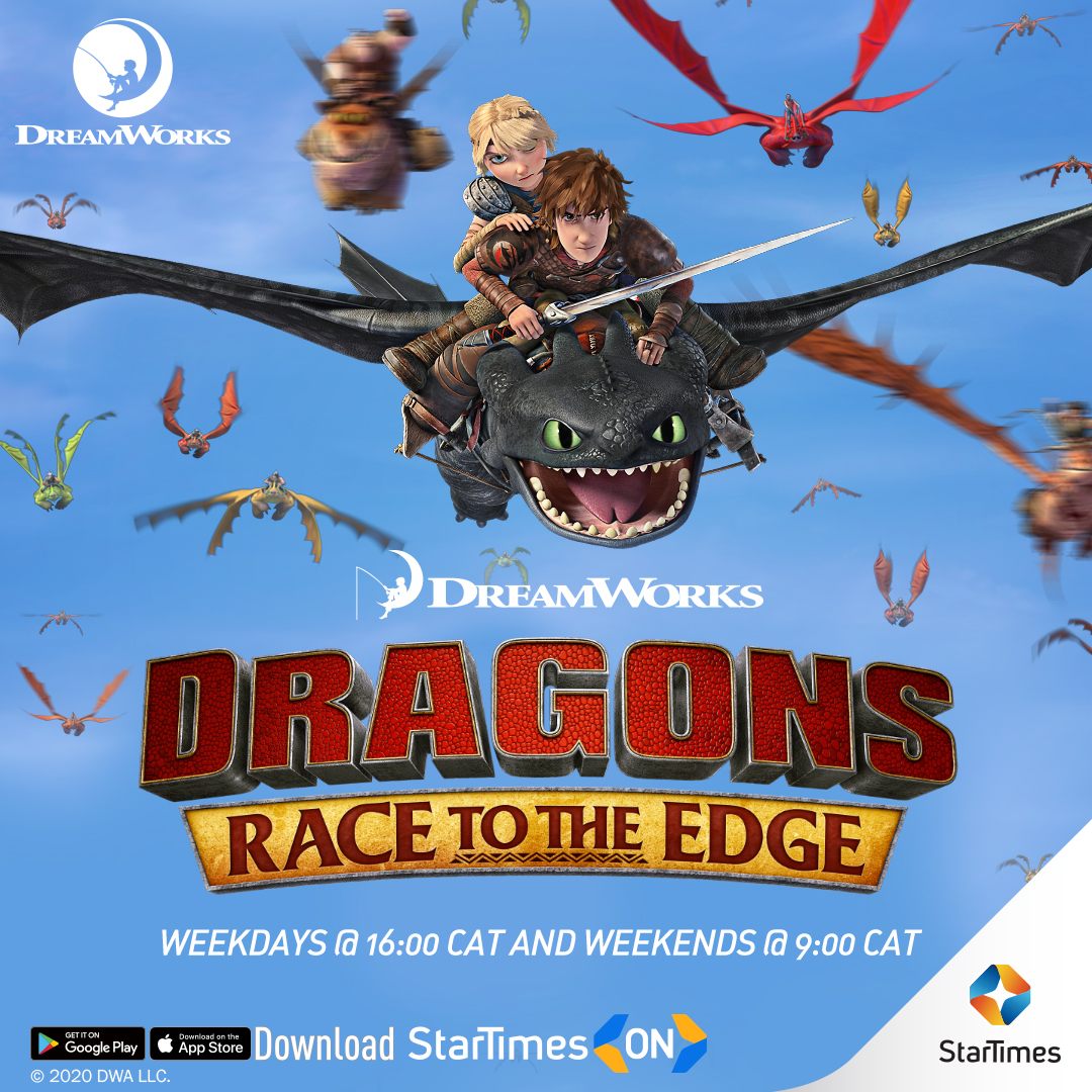 Viewers will be taken on fantastical adventures as they come face to face with more dragons than anyone has ever imagined in Dragons: Race To The Edge