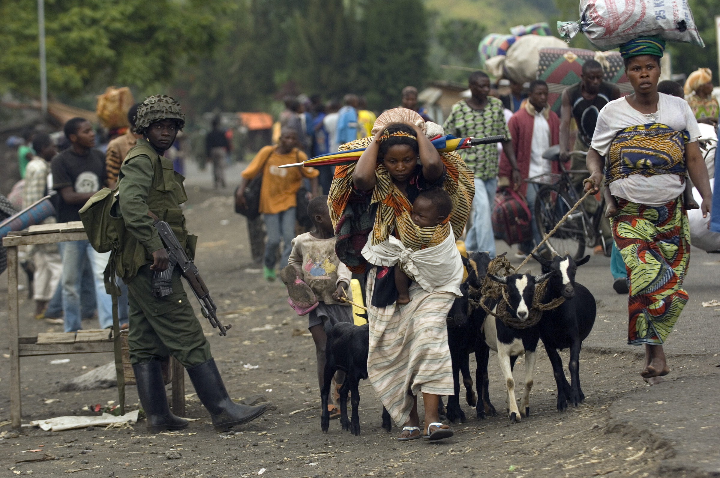 As of late 2024, more than 7.8 million people were internally displaced across the DRC, including nearly 4 million in the Kivu provinces, where insecurity has been most intense.