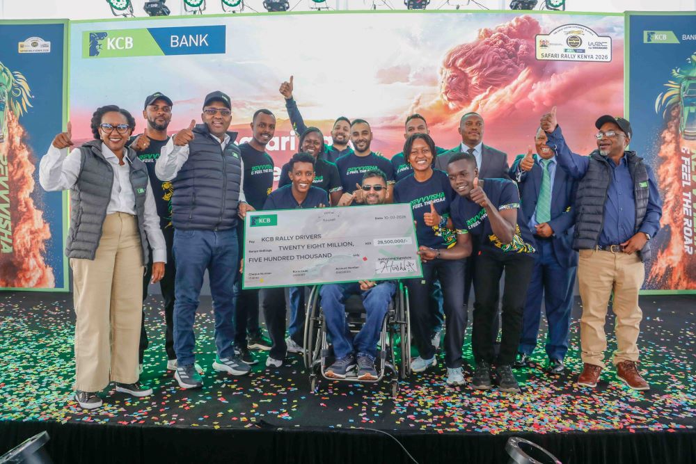 KCB Bank Kenya has set aside KShs. 227 million (approximately Rwf 2.5 billion) for the 2026 World Rally Championship (WRC) Safari Rally Kenya, marking the sixth consecutive year of sponsorship since the iconic rally made its historic return to Kenya.