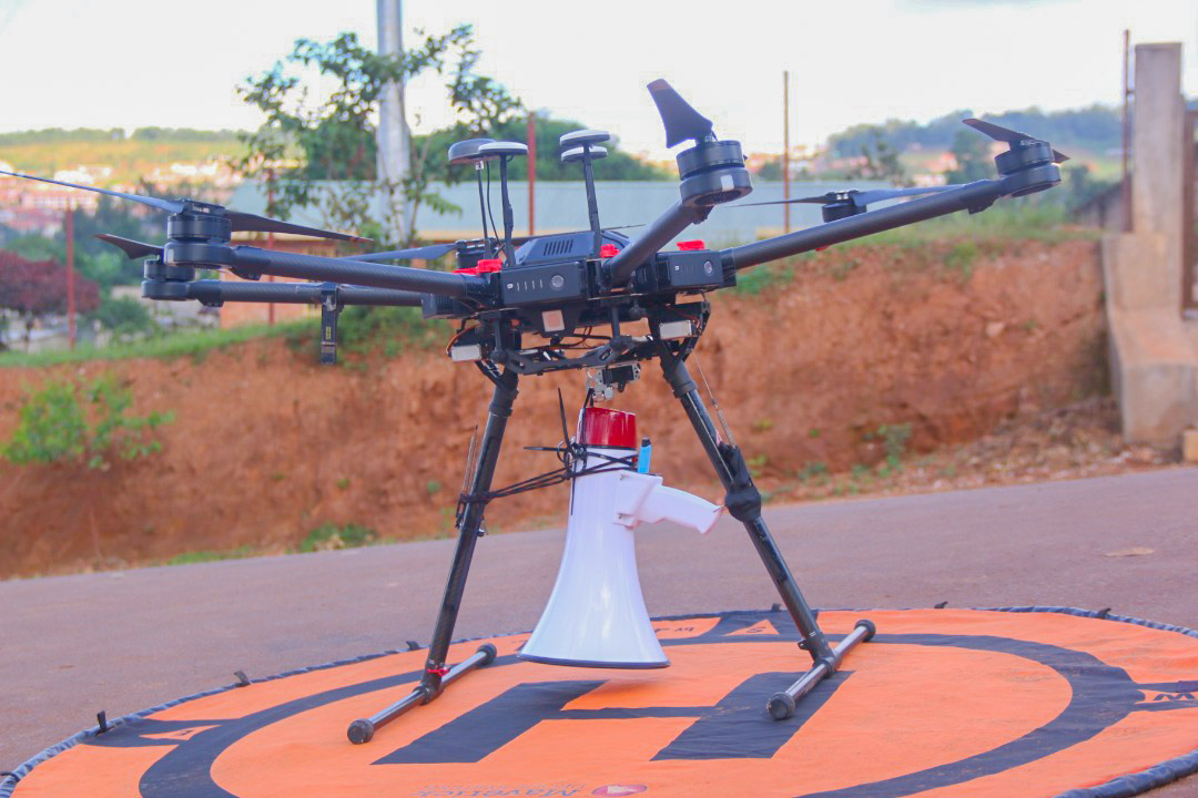 According to local leaders, drones have impacted on how people behave and exercise safer practices today in relation to preventing the spread of the virus.