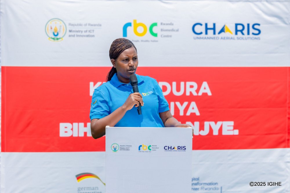 Ruhuha Sector Executive Secretary Marthe Uwamugira said the drones will play a major role in eradicating malaria, which has been widespread in the sector due to rice-growing swamps.