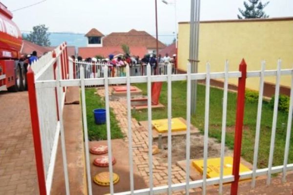 The petroleum station where the dead body has been found