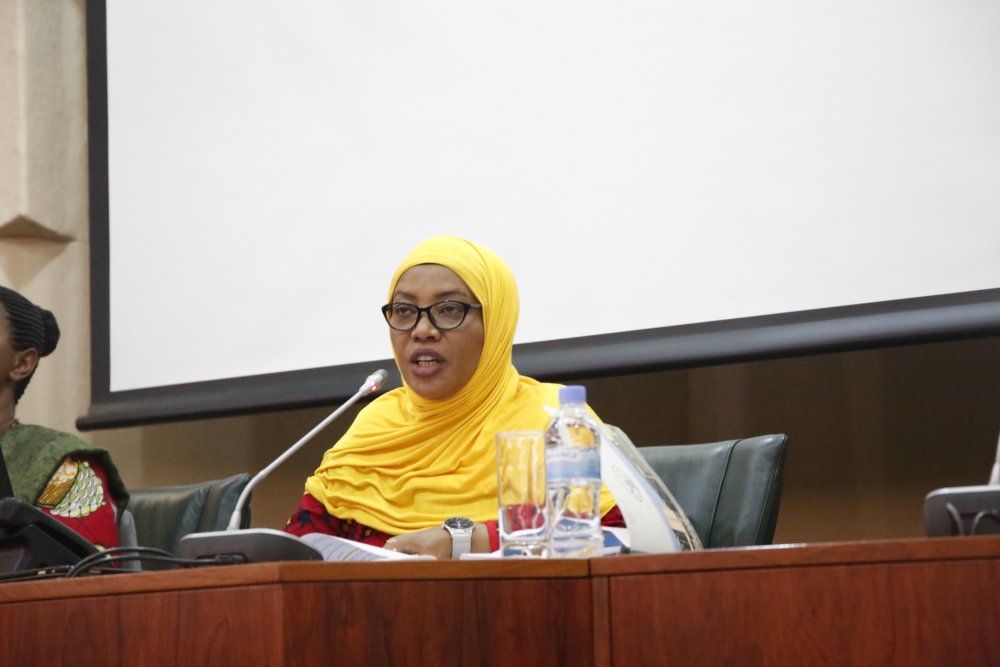 Fatou Harerimana once served as Senate Vice President. 
