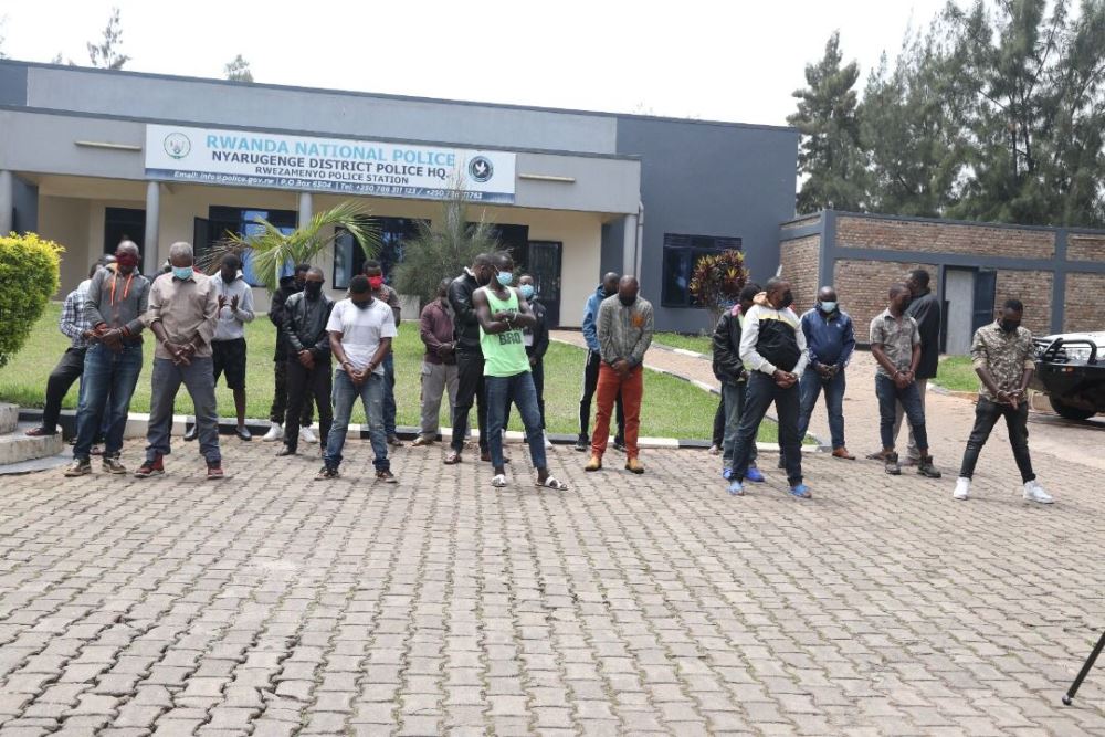 The group was paraded to the media on Wednesday 1st December 2021. 