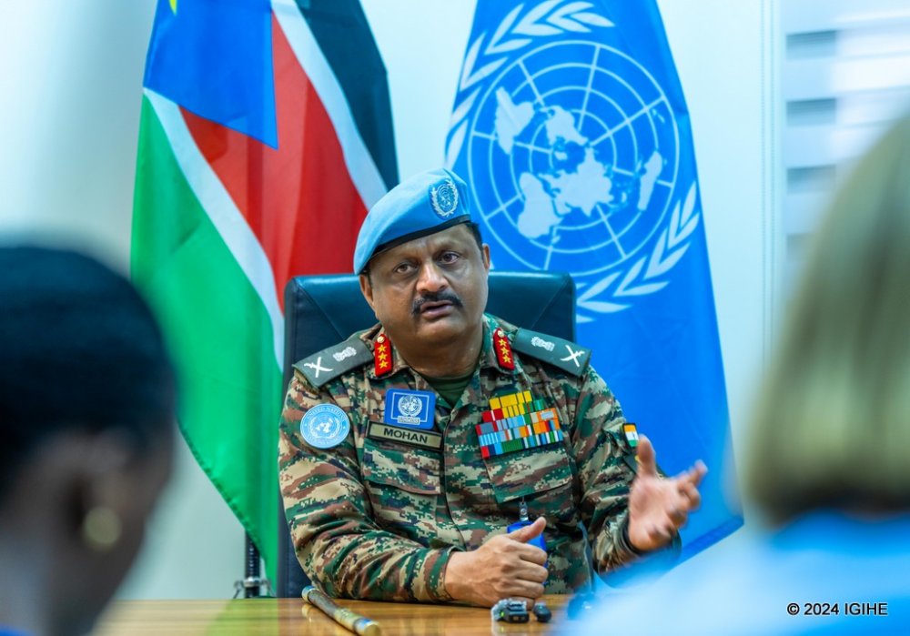 Lieutenant General Mohan Subramanian, the Force Commander of the United Nations peacekeeping mission in South Sudan (UNMISS), praised the intervention of the Rwandan contingent, describing it as the backbone of the mission.