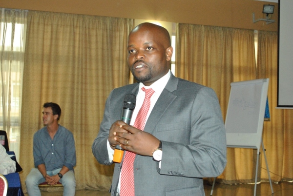 The Minister of Youth and ICT, Jean Philbert Nsengimana