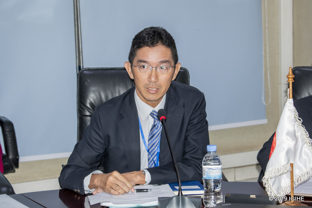 Mr. Shin Maruo, the Chief Representative of the Japan International Cooperation Agency (JICA) Rwanda office.
