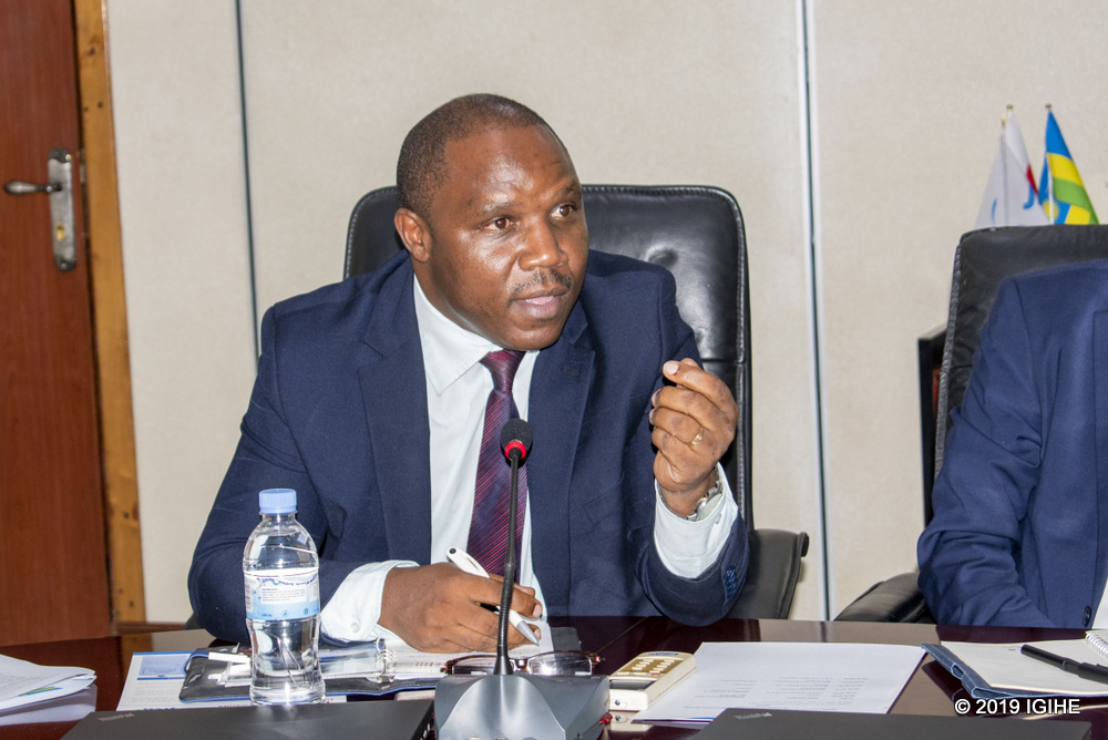 The Permanent Secretary in the Ministry of Agriculture and Animal Resources, Jean Claude Musabyimana