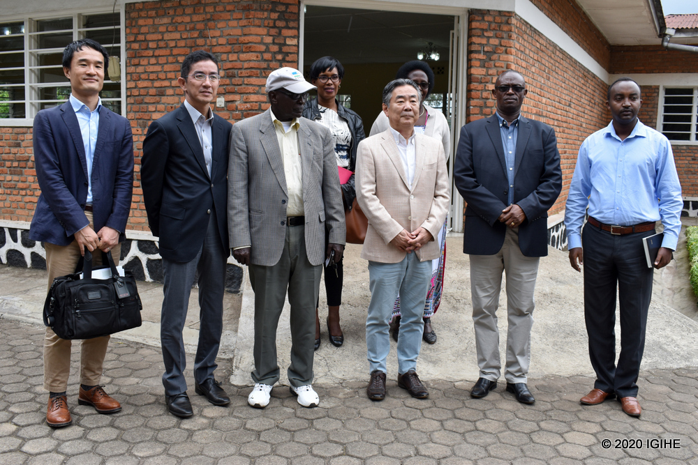Amb Imai visited Mutobo Demobilization Centre in Musanze district