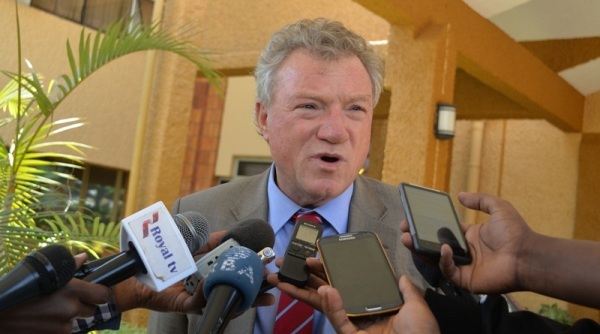 Michael Ryan, the head of European Union Delegation to Rwanda 