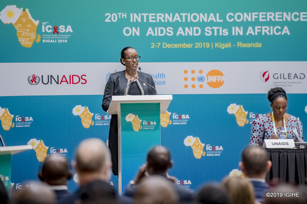 Jeannette Kagame said that OAFLA was founded 17 years with the aim of supporting African citizens who were affected and infected by HIV/AIDS particularly women and children.