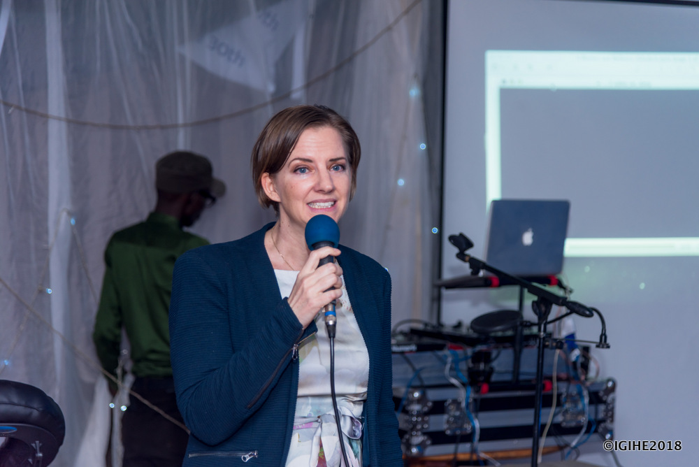 Lucy Schalkwijk, Career Women Network representative in Rwanda
