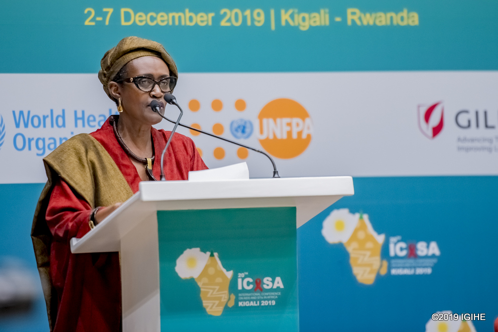 Mrs. Winnie Byanyima, Executive Director, UNAIDS said that girls are at risk of getting HIV because they lack the knowledge to make comprehensive decisions about their life.