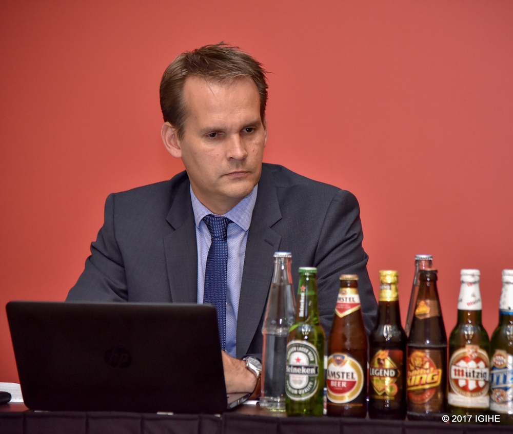 Bralirwa Financial Director, Mr. Marcel Oosterveld