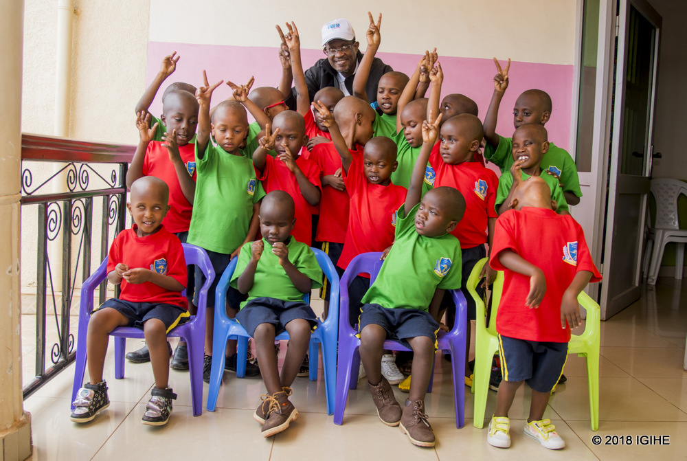 Children supported by the foundation