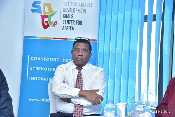 The Director General to the Sustainable Development Goals Center for Africa (SDGC/A), Dr.Belay Begashaw