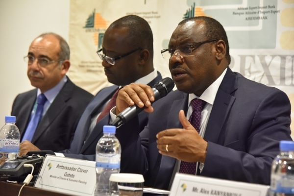 Ambassador Claver Gatete, Minister of Finance and Economic Planning of Rwanda  